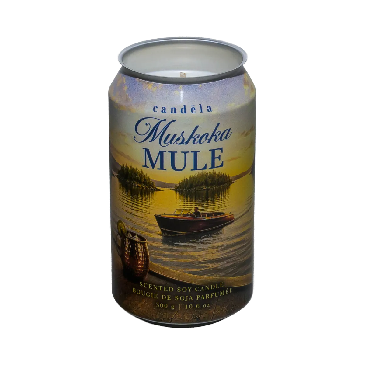 Candela Muskoka Mule scented soy candle