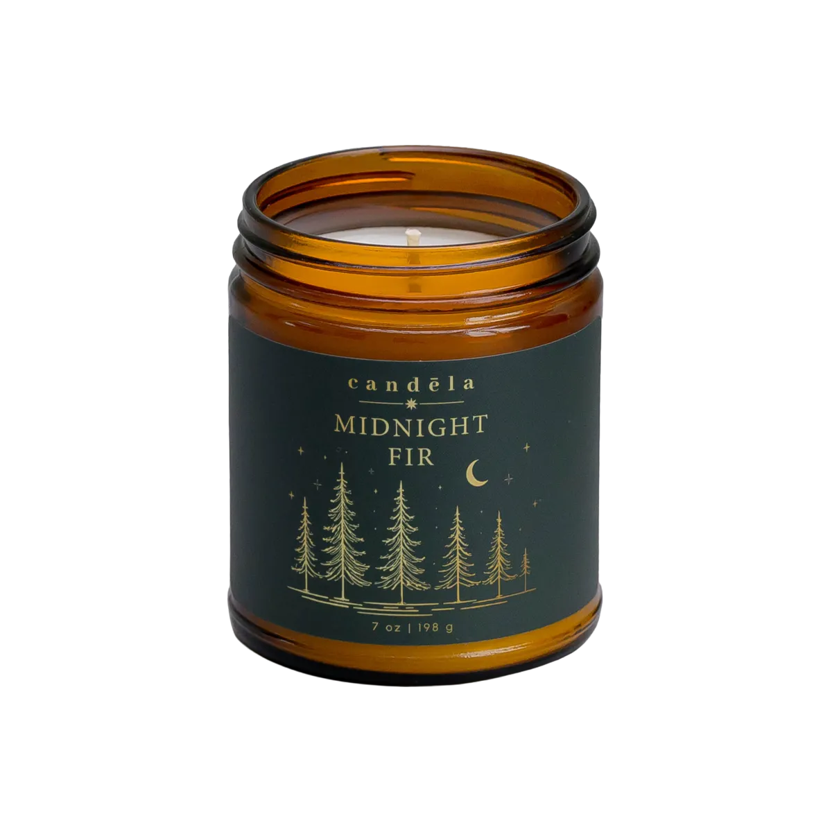Candela Midnight Fir scented soy candle