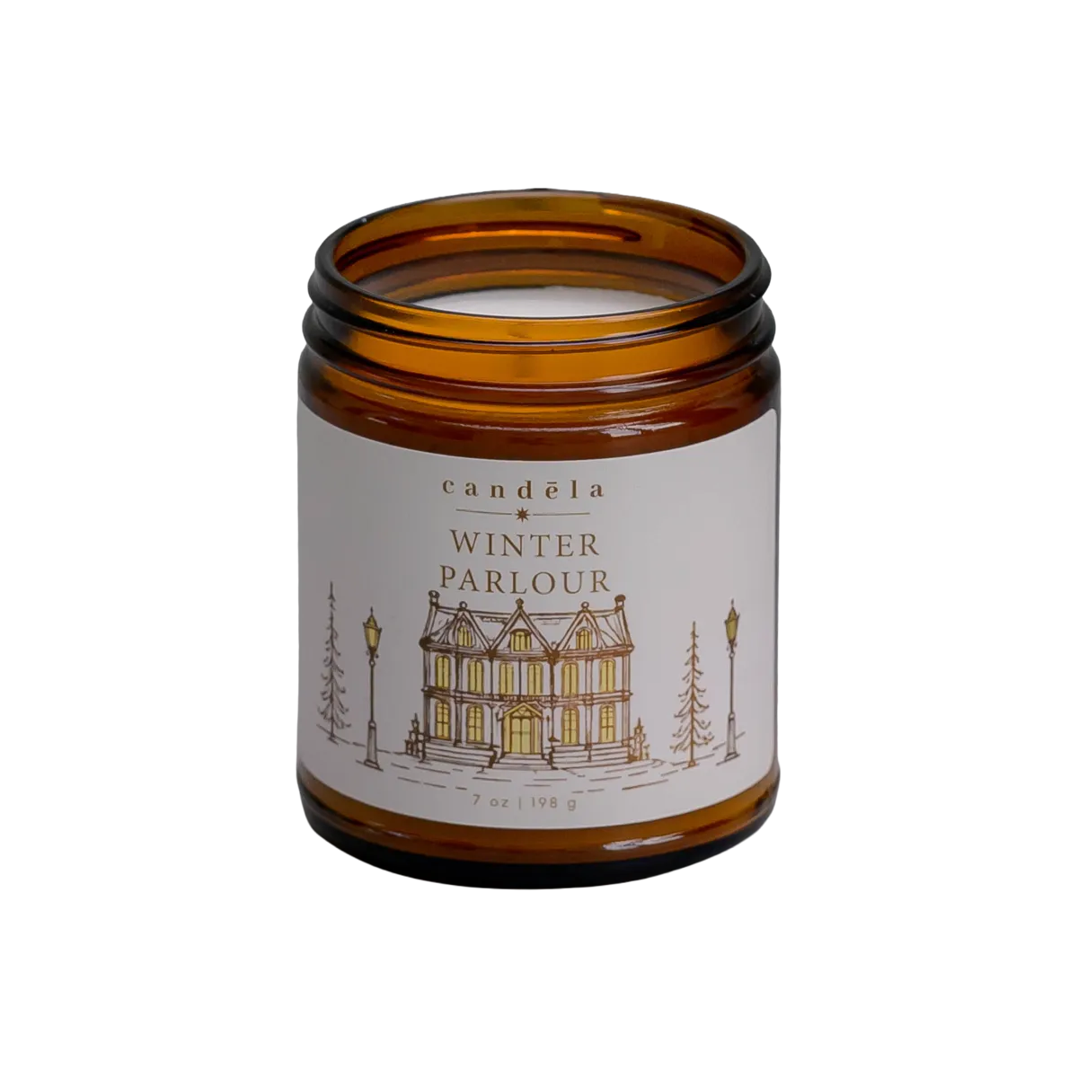 Candela Winter Parlour scented soy candle