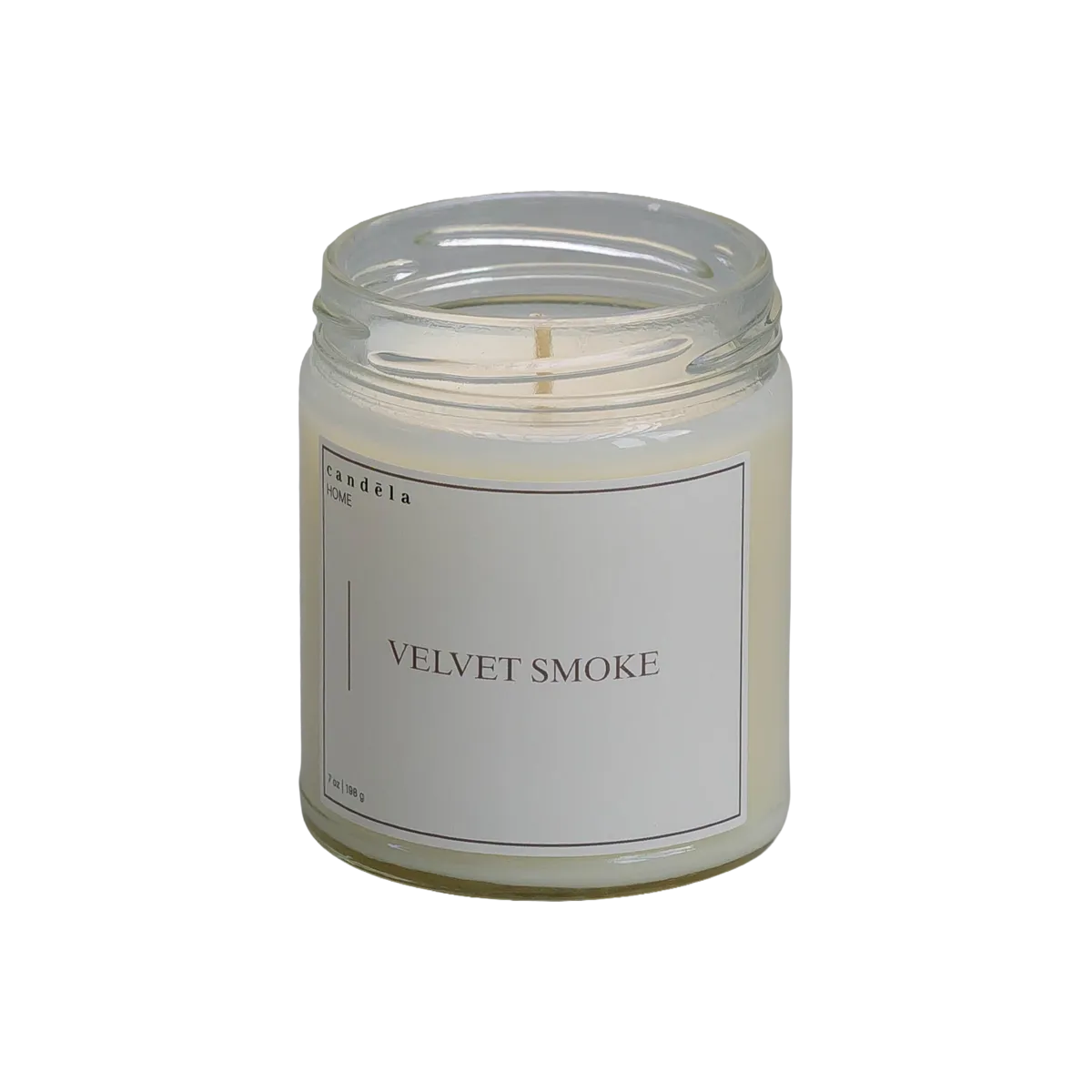 Candela Velvet Smoke scented soy candle