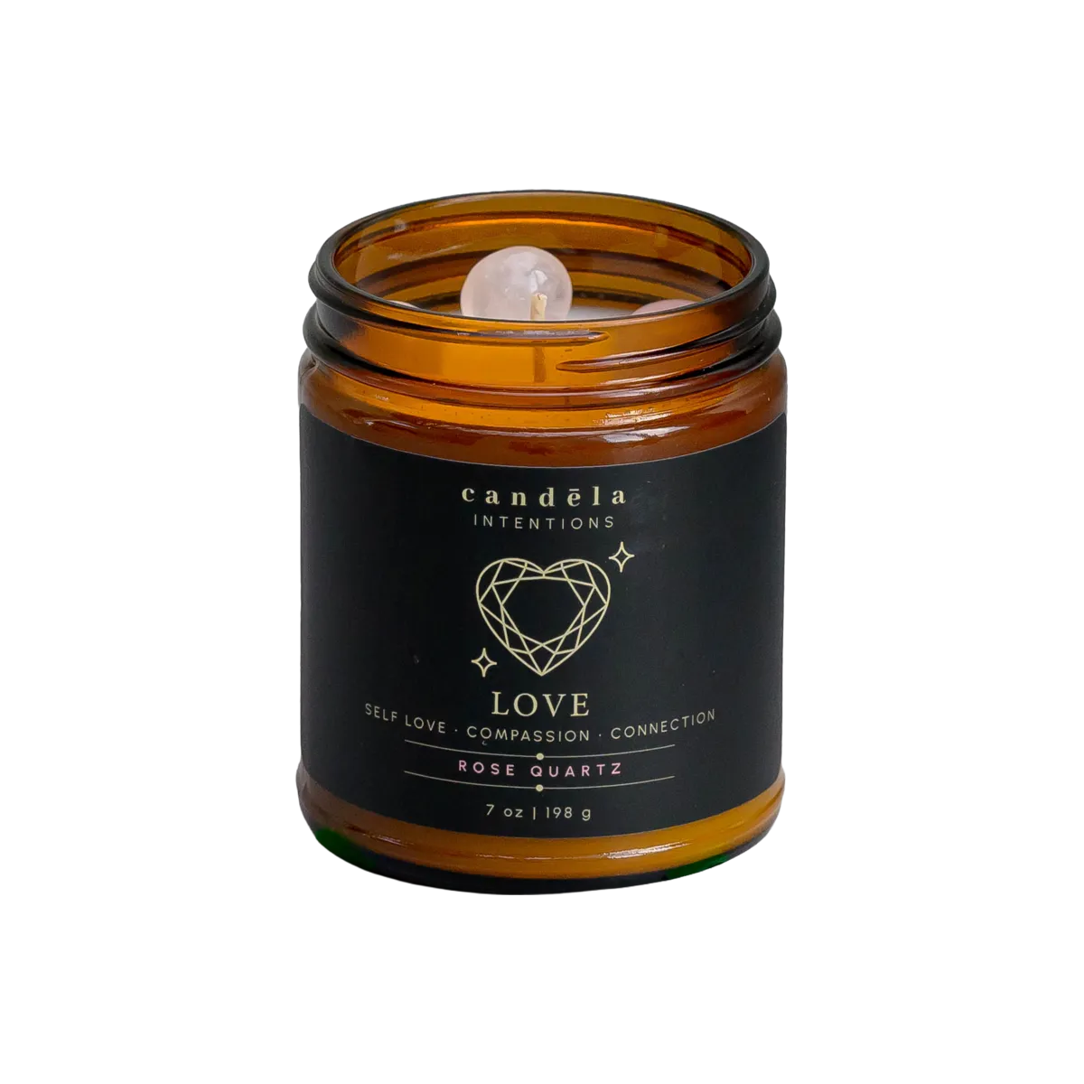 Candela Love scented soy candle