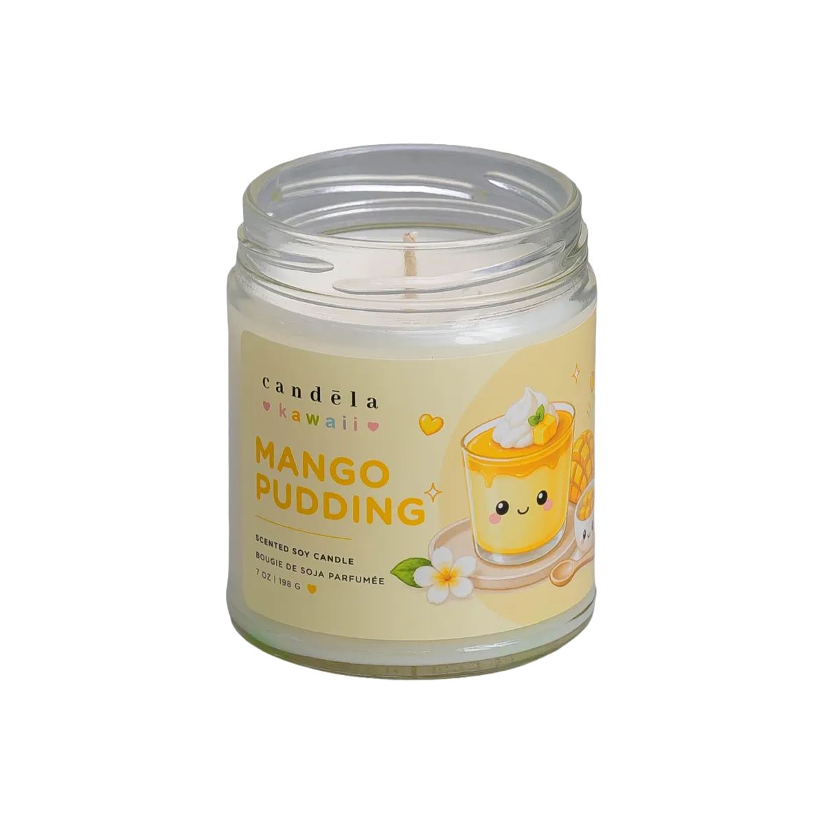 Candela Mango Pudding scented soy candle