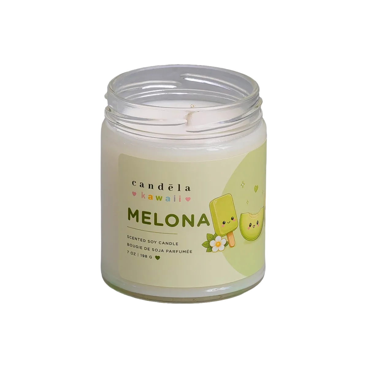 Candela Melona scented soy candle