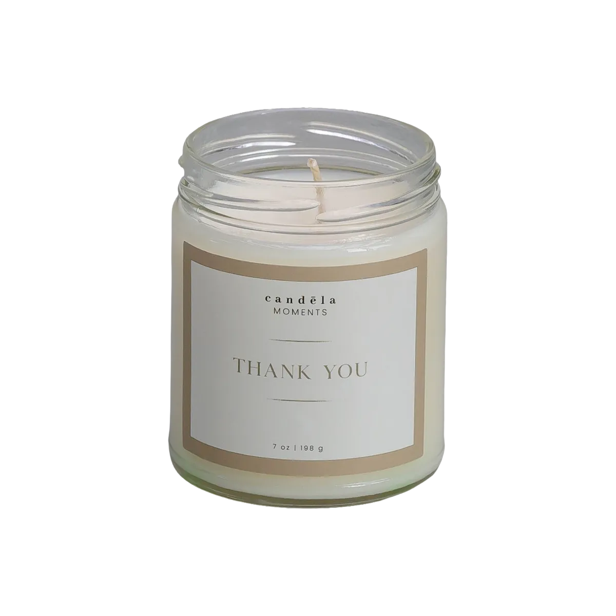 Candela Thank You scented soy candle