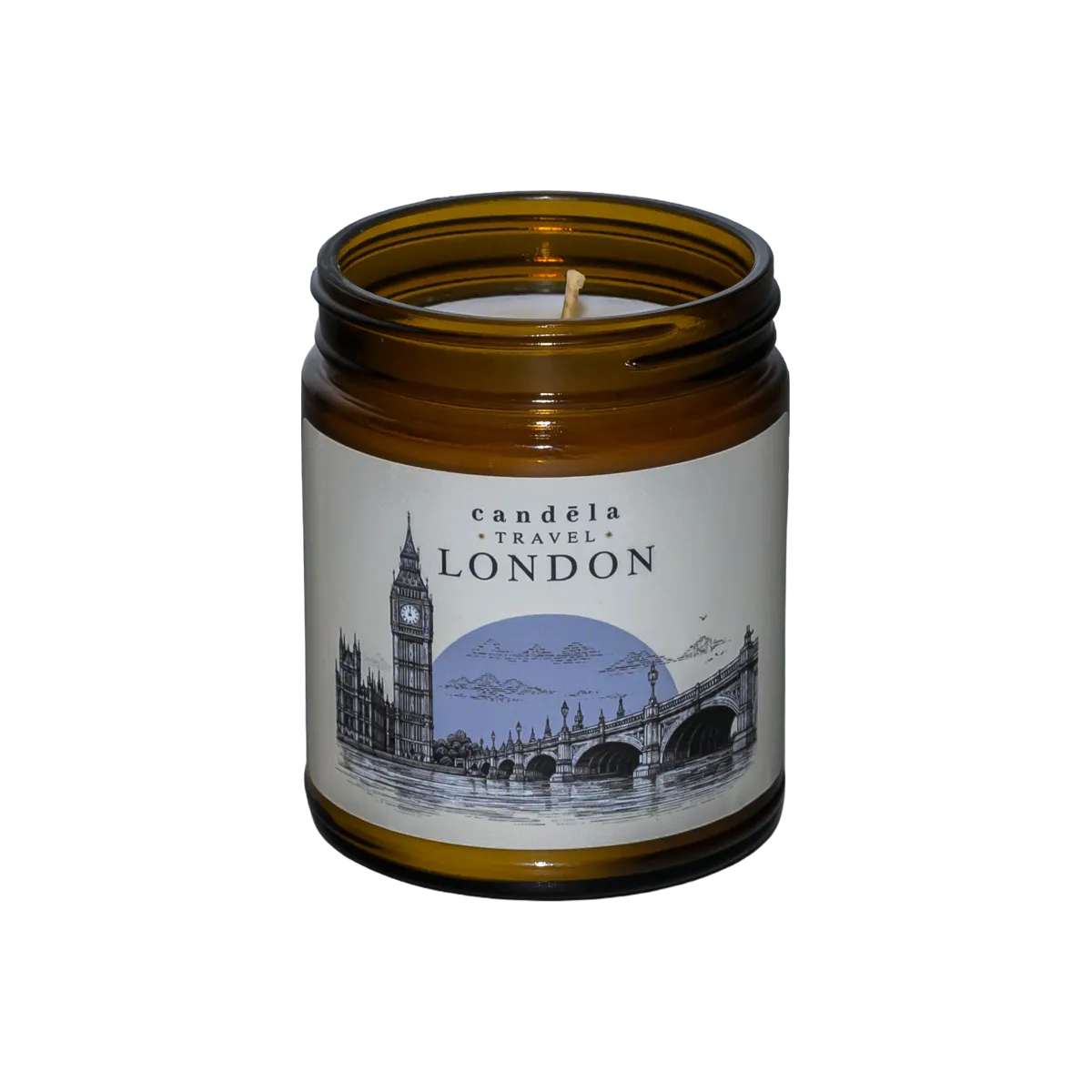 Candela London scented soy candle