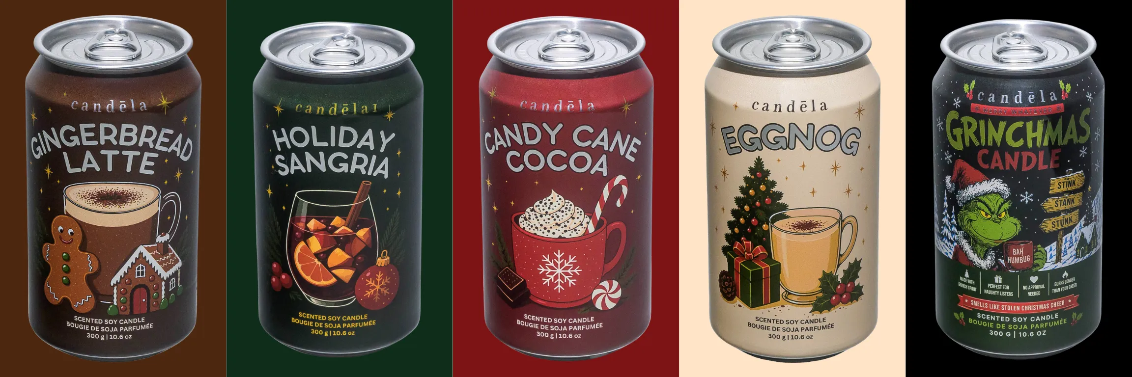 The Candela Bar Holidays collection