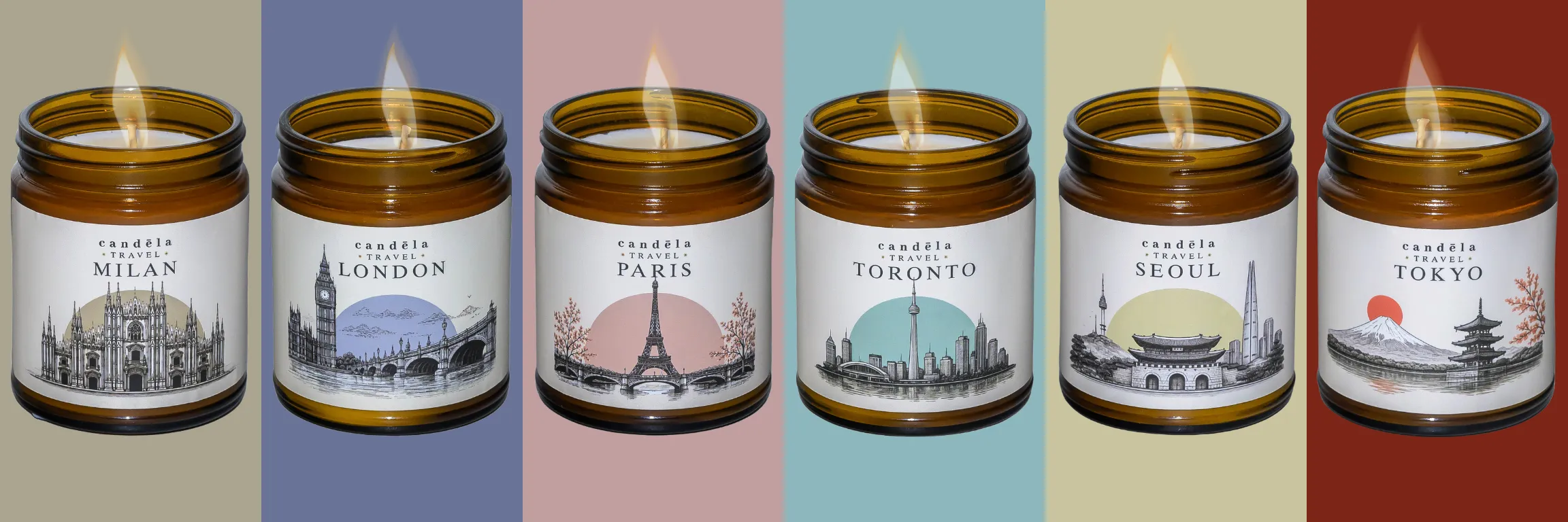 The Candela Travel collection